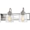 Quoizel Bartley 4-Light Brushed Nickel Vanity Light BART8632BN - alternate 2